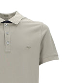 Fay Polo Db Collar Piquet Str. Bicolor