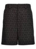Valentino Garavani 'Toile Iconograde' Valentino Bermuda Shorts