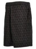 Valentino Garavani 'Toile Iconograde' Valentino Bermuda Shorts