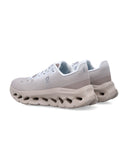 Sur les baskets de course