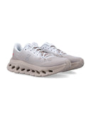 Sur les baskets de course