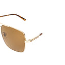 Occhiali da sole in metallo Gucci