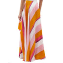 Fendi Ff Color Block Draped Trousers