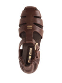 Miu Miu Allacciate Nappa Aviator