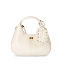 Mini borsa hobo bianca Ganni Egret