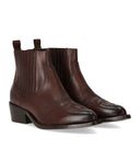Duccio Del Duca Ebenholz-Texan-Stiefelette