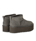 Ugg Classic Ultra Mini Platform Grey Boot