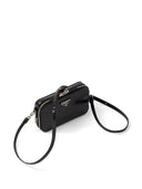 Prada Small Brique Brushed Crossbody Bag