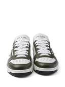 Prada Downtown Colour Block Leather Sneakers