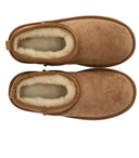 Ugg K Classic Ultra Mini Kastanienbrauner Stiefel