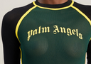 Palm Angels Curved Logo Fitted Body L/