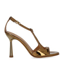 Sergio Levantesi Stella Bronze-Sandale mit Absatz