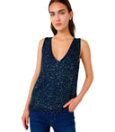 Max Mara Weekend Milord Blue Top