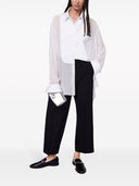 Stella Mc Cartney Wide Leg Wool Trousers