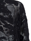 Kangra Cashmere Spolverino Ricamo Cornely + Paillettes