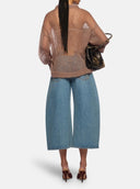 The Attico Long Pant Washed Denim