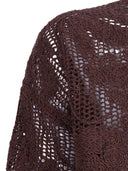 Kangra Cashmere Girocollo Ricamo Cornely +Paillettes