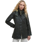 Barbour Cannich Wax Green Kapuzenjacke