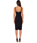 Falda midi negra Elisabetta Franchi