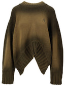 The Attico Sweater Sprayed Wool Cachemire