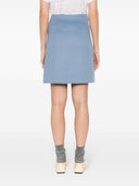 Parosh High Waist Wool Skirt