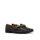 Valentino Garavani Valentino Garavani V Logo Moon Leather Loafers