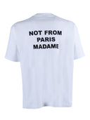 Dr�Le De Monsieur Optic White Bold Slogan T Shirt