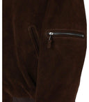 Myskin Dunkelbraune Oversize-Bomberjacke