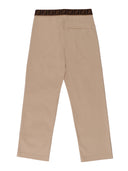 Fendi Jr Pantalone Eavy Gabardine