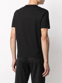 Prada Logo Embroidered Cotton T Shirt