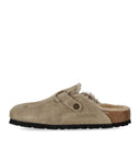 Birkenstock Boston Shearling Taupe Clog