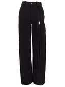 Ann Demeulemeester Herme 5 Pockets Slim Fit Cropped Trousers Denim