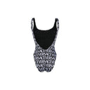 Versace Versace All Over Logo One Piece Swimsuit
