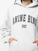 Anine Bing Harvey Sweatshirt Heather Grey