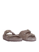 Birkenstock Arizona Exq Taupe, Suede Leather, S
