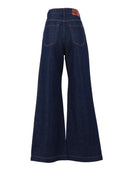 Max Mara Weekend Pantalone In Denim Latino