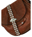 Campomaggi Linda Cognac Crossbody Bag