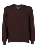 Col V Fedeli L/S Pull Tricoté Homme