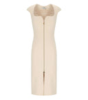 Elisabetta Franchi Butter Midi Dress
