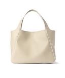 Stella Mc Cartney Logo Tote Bag Eco Alter Mat W/Contrast Piping