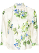 Prada Chemise à imprimé floral