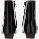 Khaite Patent Leather Ankle Boots