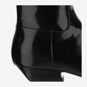 Khaite Patent Leather Ankle Boots