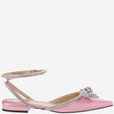 Slingback di Mach & Mach Silk con arco