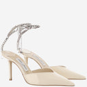 Jimmy Choo Saeda 85 Mm Patent Leather Pumps