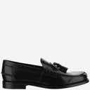 Tod's Leather Loafer With Tassel