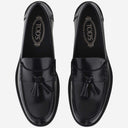 Tod's Leather Loafer With Tassel