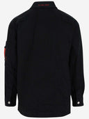 44 Labelgruppe Baumwoll -Denim -Hemd mit Logo