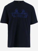 Versace Cotton T -Shirt mit Logo