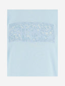 Versace Cotton T Shirt With Logo